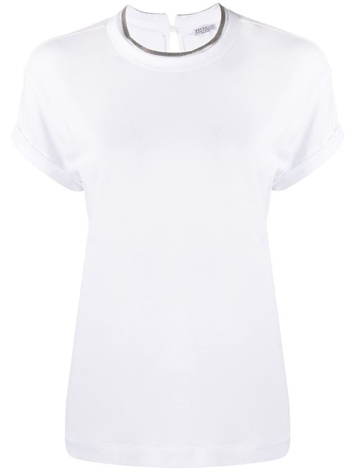 T-shirt in cotone BRUNELLO CUCINELLI | M0T18BD200C159